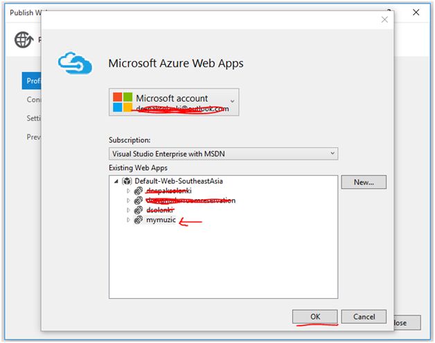 Microsoft Azure Web Apps